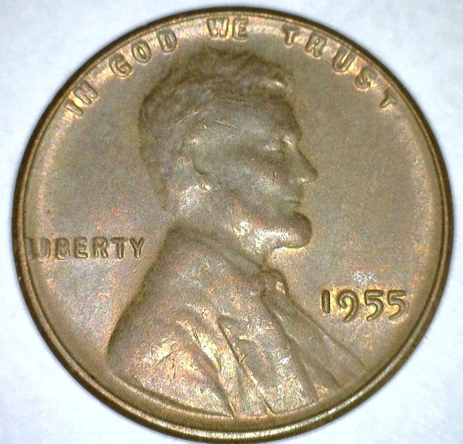 1955-Lincoln-Cent-With-RIDB