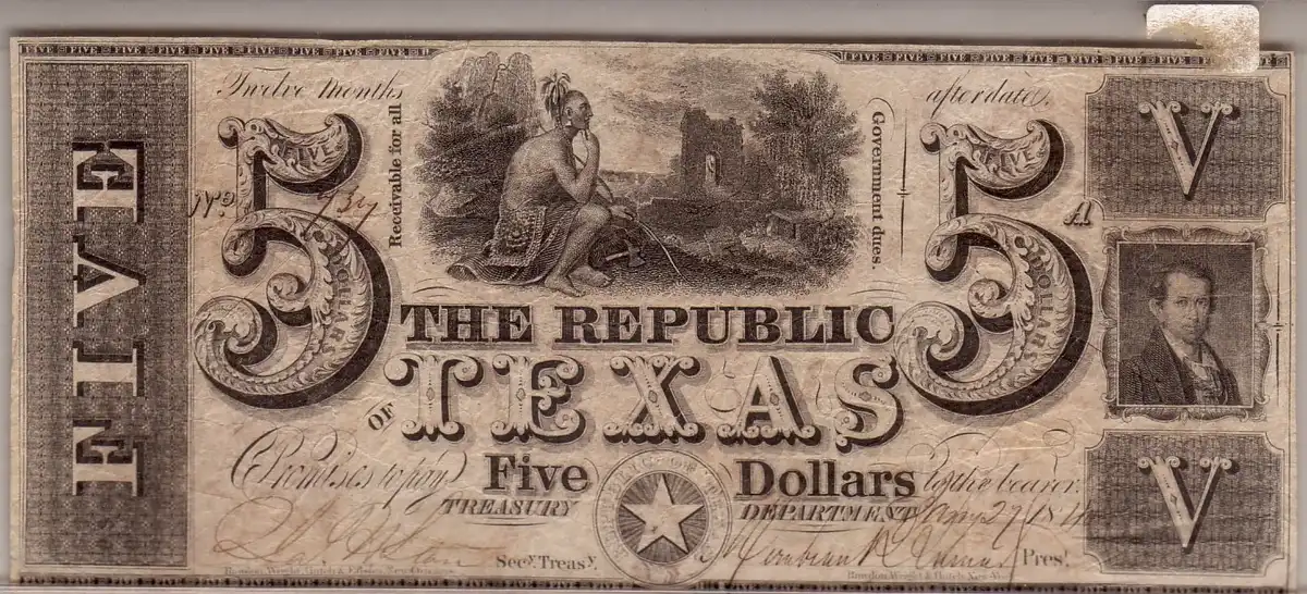 Republic-Of-Texas-Currency