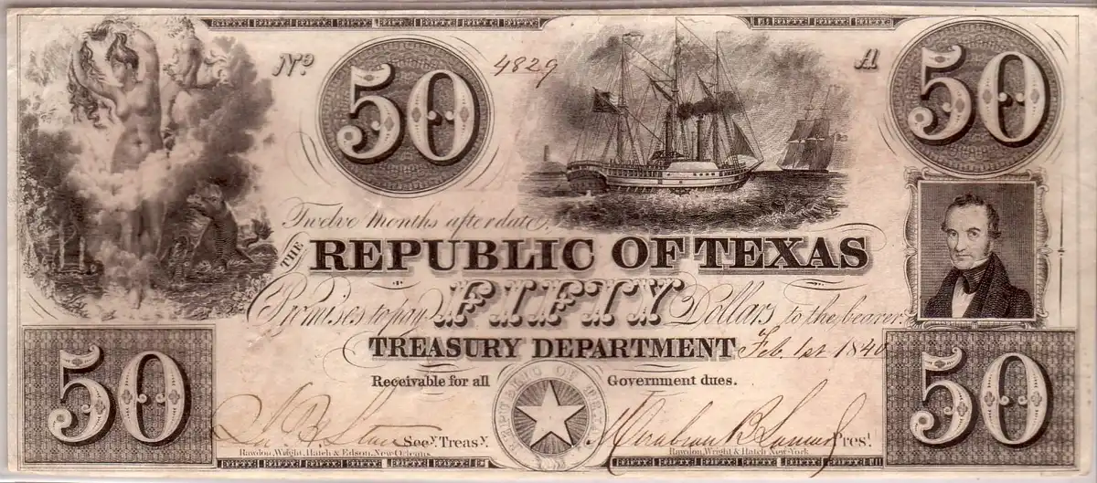 Republic-Of-Texas-Currency