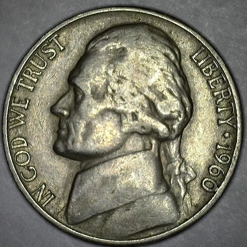1960-D-Jefferson-Nickel-With-Small-Cuds