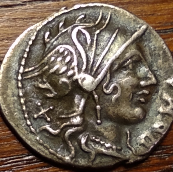 Help-With-Cn-Domitius-Ahenobarbus,-Silver-Denarius-Of-116-115-BC