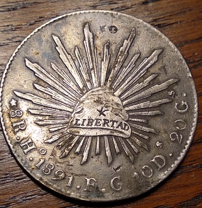 1891-Mexico-8-Reale-Ho-F.g.-Thoughts-And-Opinions-Please