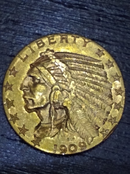 1909-P-$5-Gold-Indian-Thoughts-Please