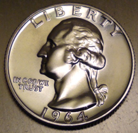1964-P-Proof-Washington-Quarter-Bullion-Or-Better?