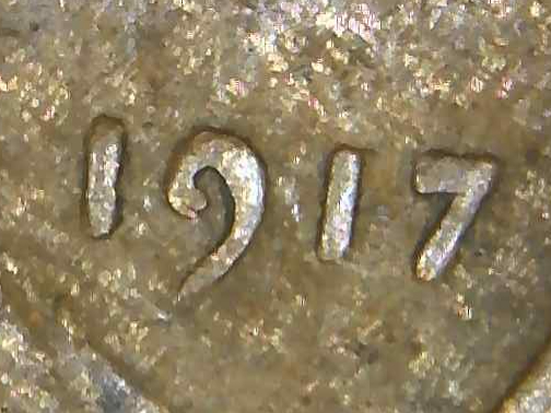 1917-Cent---Double-Die?
