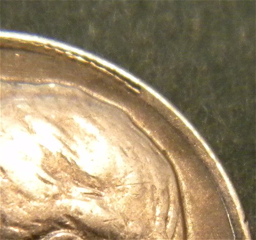 1985-P-Roosevelt-Dime---Collar-Clash-&-Rim-Cud?