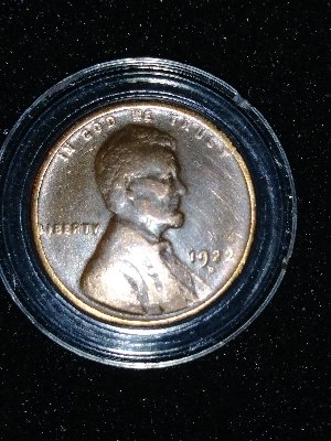 1922-Wheat-Penny-With-Authentication-Certificate-And-Others