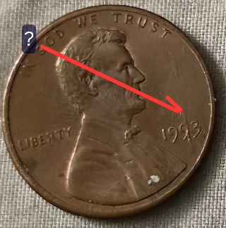 1993-Penny-Is-This-A-Blister-Or-A-Die-Chip-On-The-Obverse