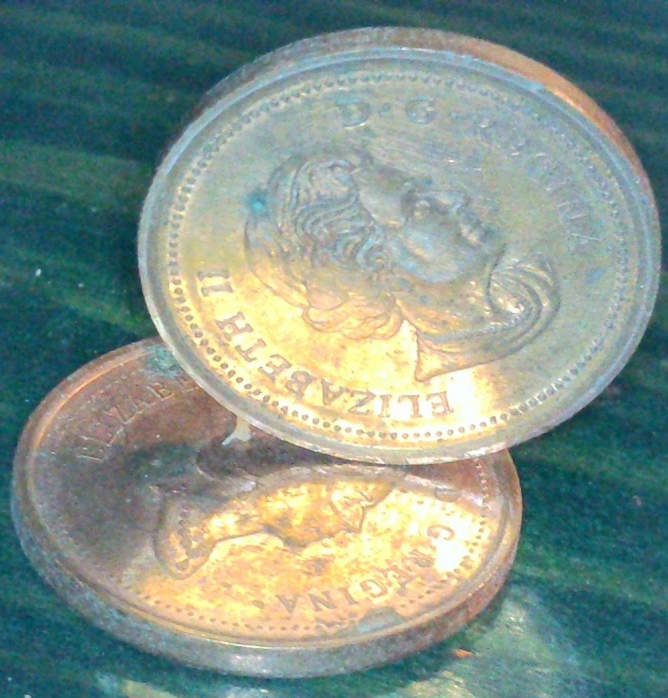 1996-Lincoln-Cent-With-Rainbowing,-Real-Or-Fake?