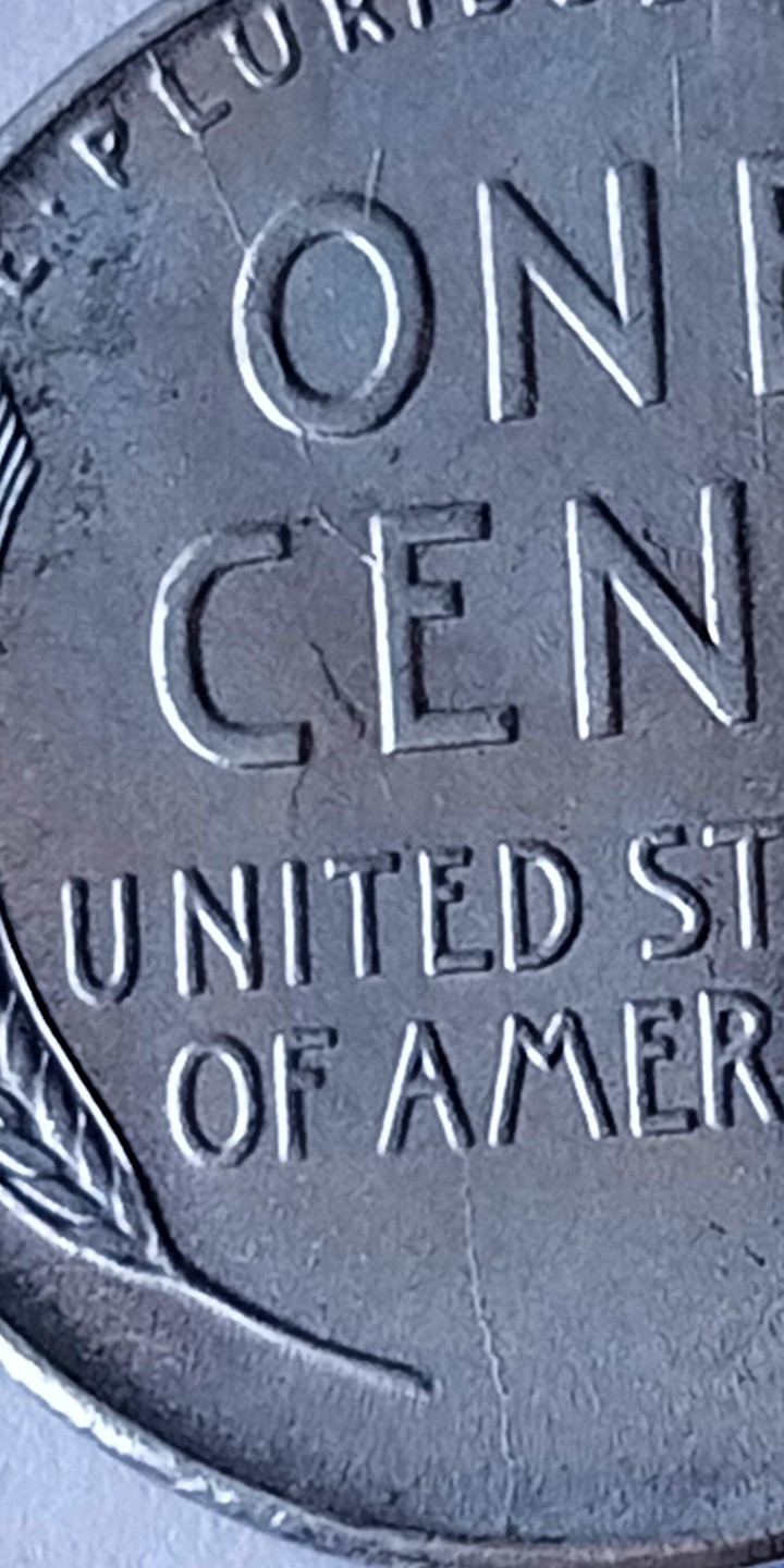 1943-Steel-Cent-Rim-To-Rim-Die-Break/-Bisecting-Die-Cracks?