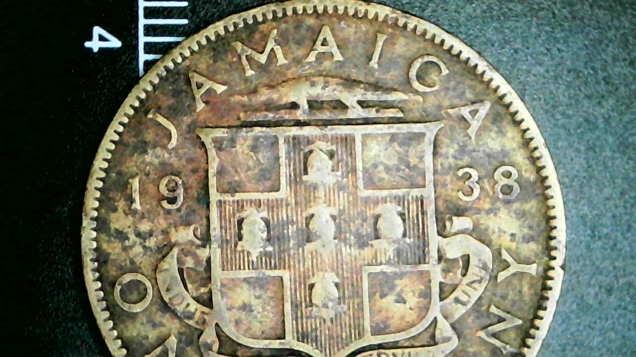 Jamaica-1958-Penny-From-Estate-Purchase