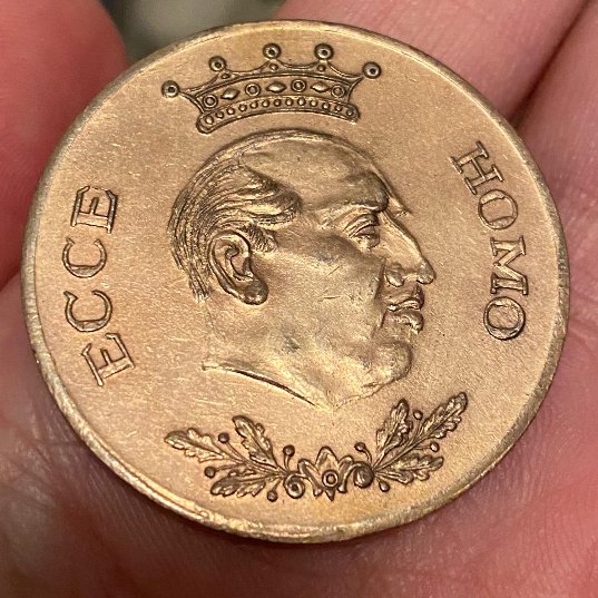Trying-To-Identify-This-Coin-Id:-Ecce-Homo-Keychain