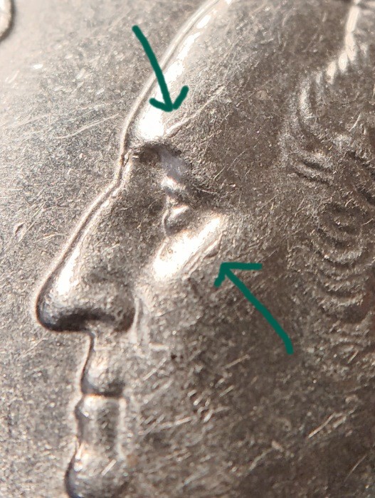 2006-ND-Quarter-Face-Cracks-Die-Chips