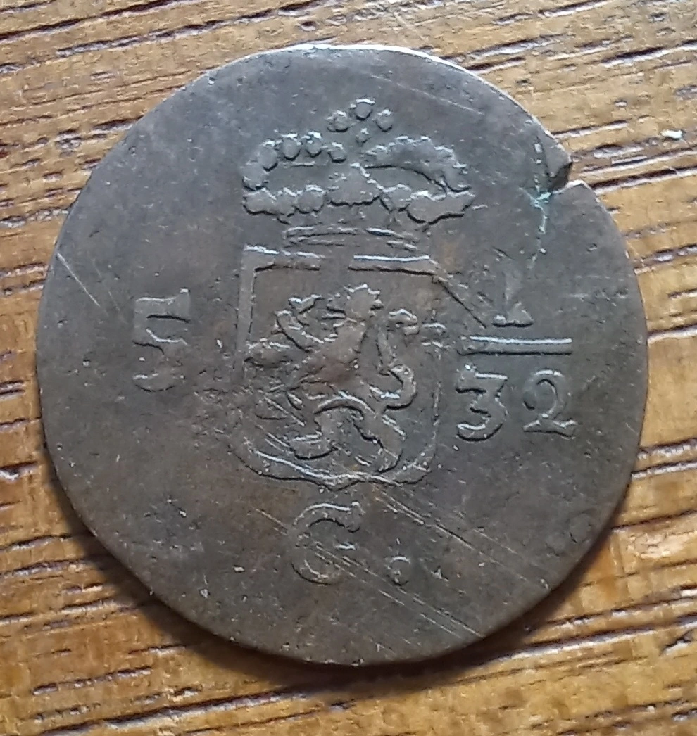Netherlands-East-Indies---�-Duit-1808-Batavia-Doubled-Struck.
