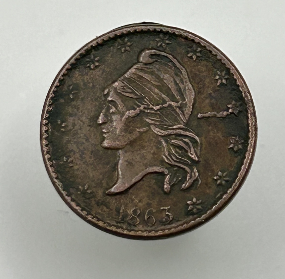 1863-Our-Navy-Cwt---Die-Break-Or?
