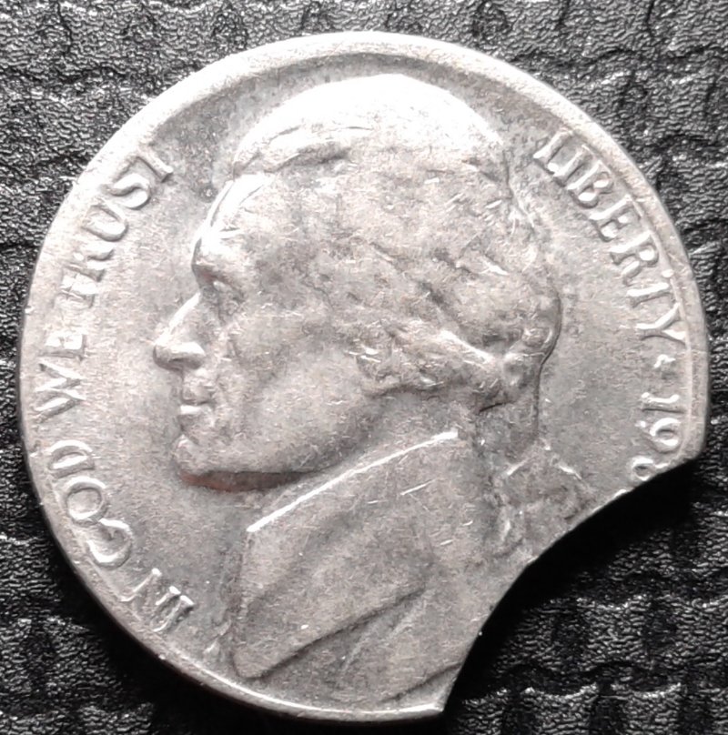 198?-?-Jefferson-Nickel;-Date-And-Mint-Cut-Off