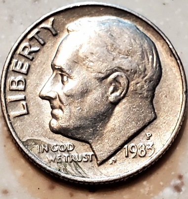 1983-P-Roosevelt-Dime-Lamination-Error?