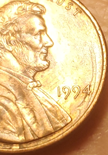 1994-Cent:-Found-This-Today-Kinda-Odd-Marks-Under-4-In-Date.