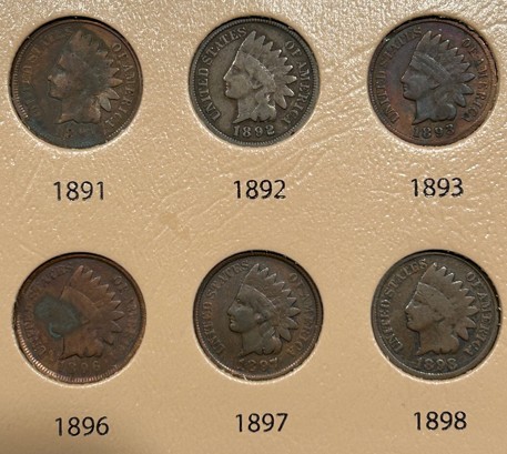 Seamonkey's-Dansco-7101-Indian-Head-Cents