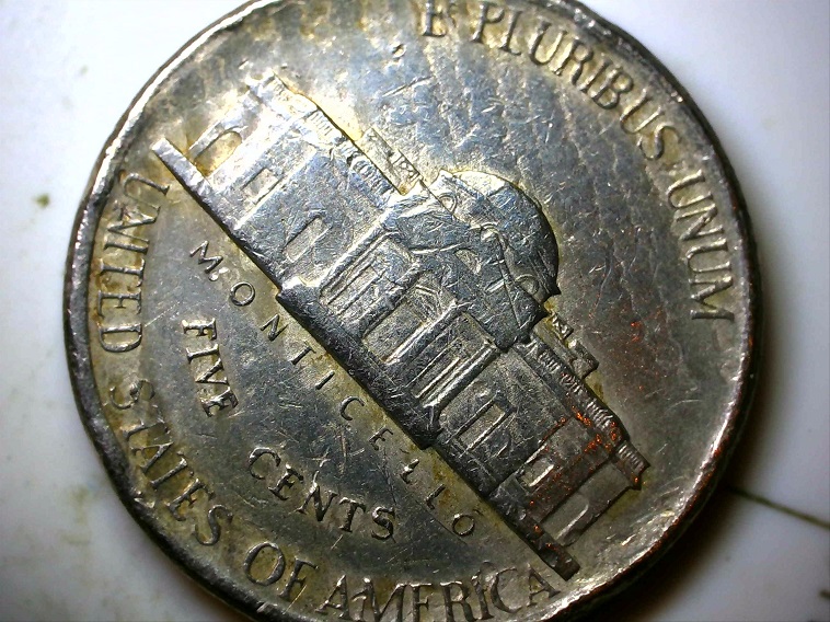 1984-D-Nickel---Lamination-Error-?