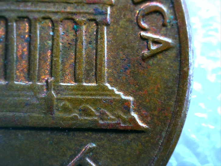 1969-D-Lincoln-Memorial-Penny--No-