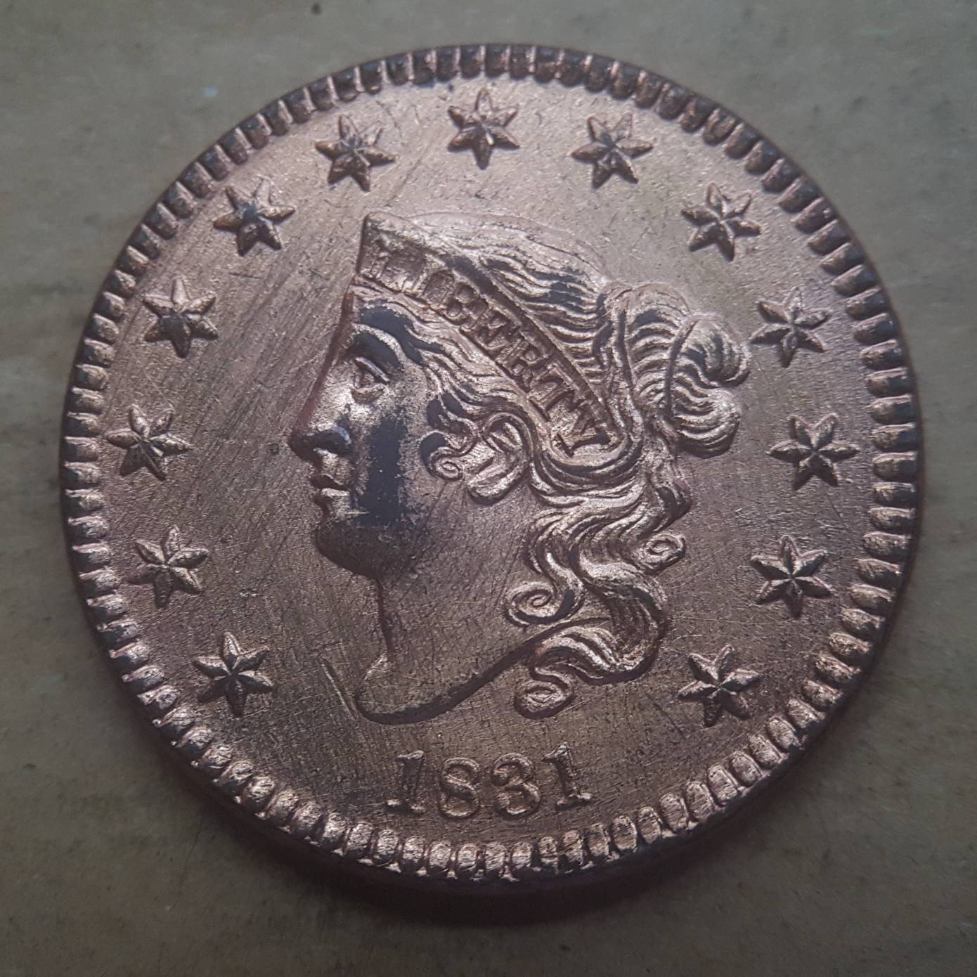 1831---Large-Cent---Genuine?