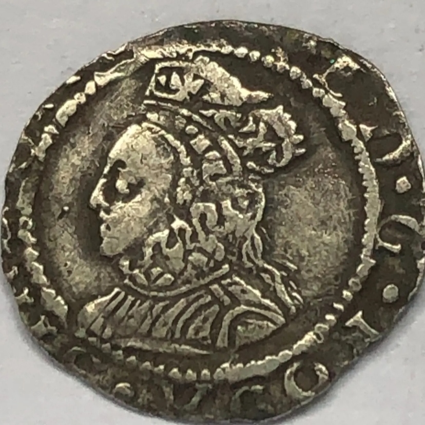 Elizabeth-I-Penny-2nd-Issue-MM-Cross-Crosslet---Genuine?