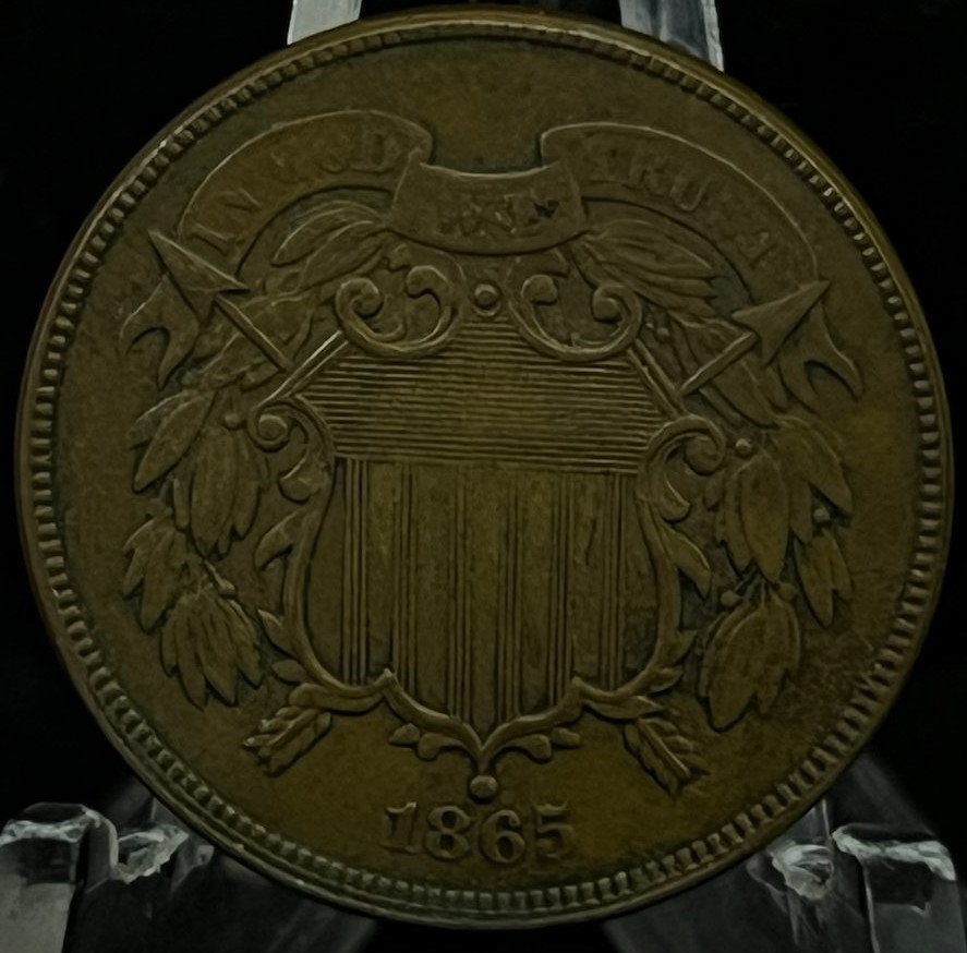 1864-2-Cent-For-Grading