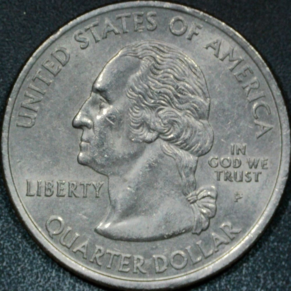 2008-P-NM-Quarter:-Curiosity-Coin-On-The-Reverse