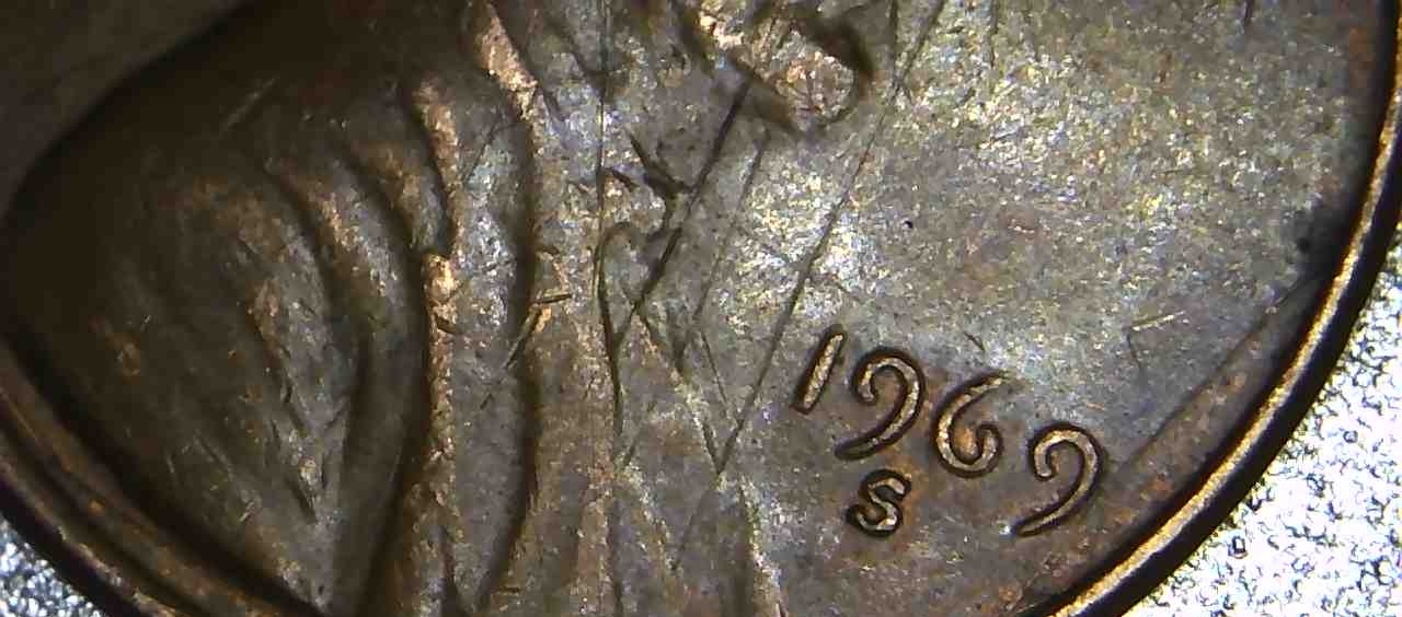 1969-Lincoln-Cent-S/S-Error