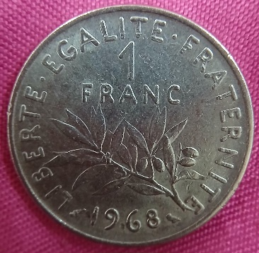 France-1-Franc-1968-Coin