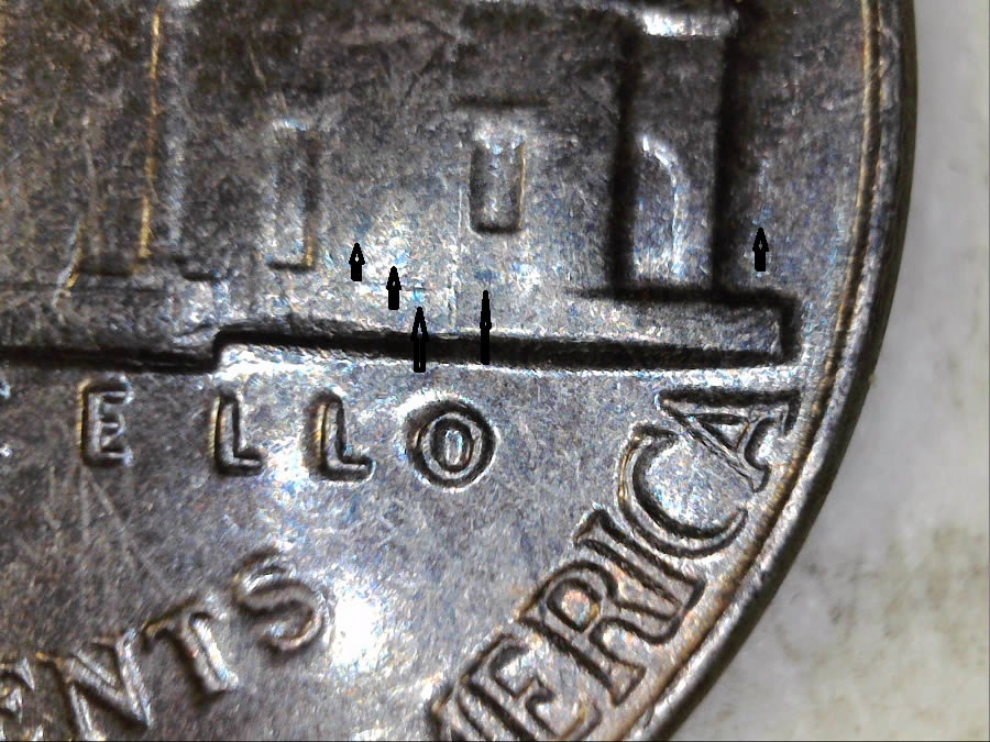 1959-P-Jefferson-Nickel--->-Blue-Almost-Black-Color?