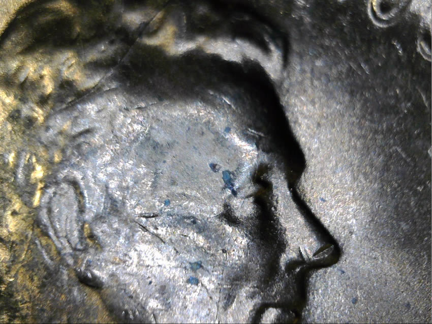 1960-P-LMC-Vertical-Almost-Bilateral-Die-Crack-Down-Lincoln!