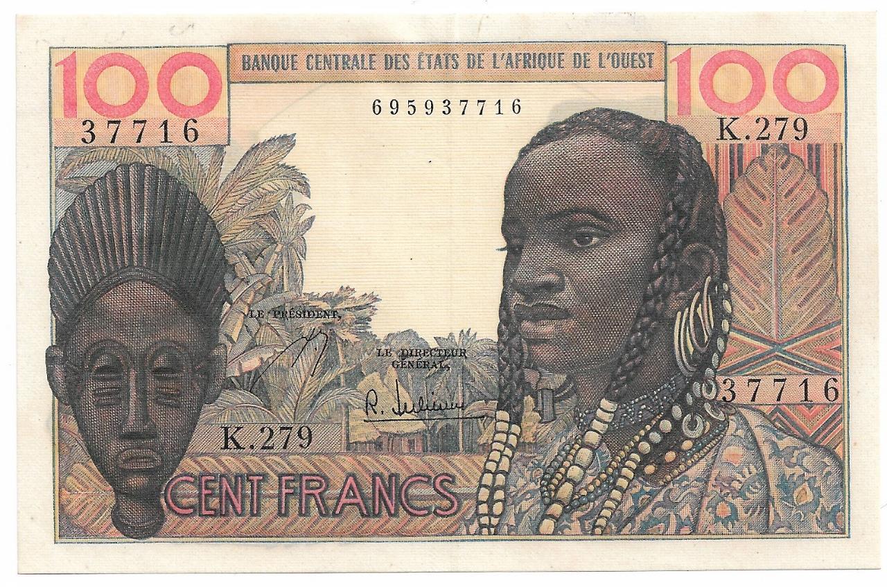 West-African-States-100-Francs-1961-65