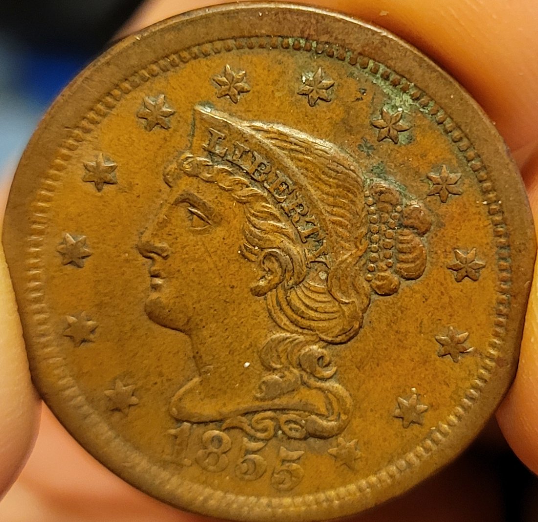 1855-Braided-Hair-Cent-Upright-55?-Coin-3