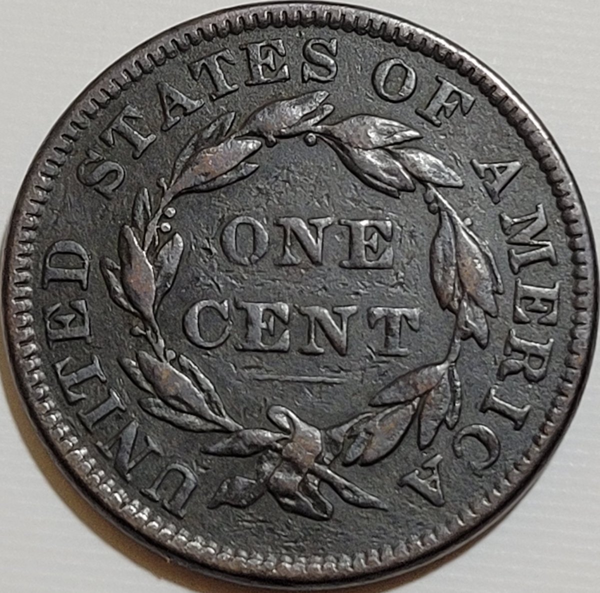 1836-Coronet-Head-Cent