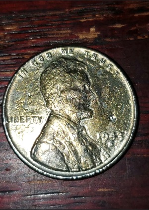 1943-Steel-Wheatie----Mint-Error-Or-Damaged