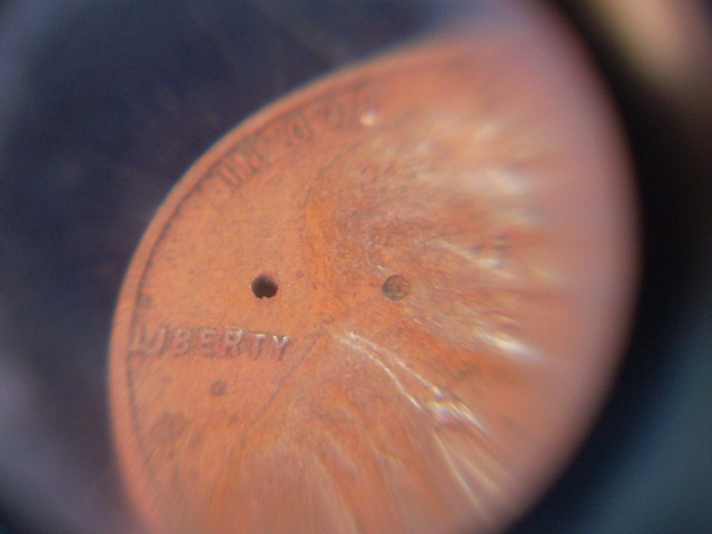 1941-Lincoln-Cent-With-Rockwell-Hardness-Test?