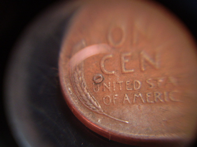 1941-Lincoln-Cent-With-Rockwell-Hardness-Test?