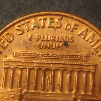 1969-Lincoln-Cent-Deformed-Micro-FG-&-Possible-Double-Die