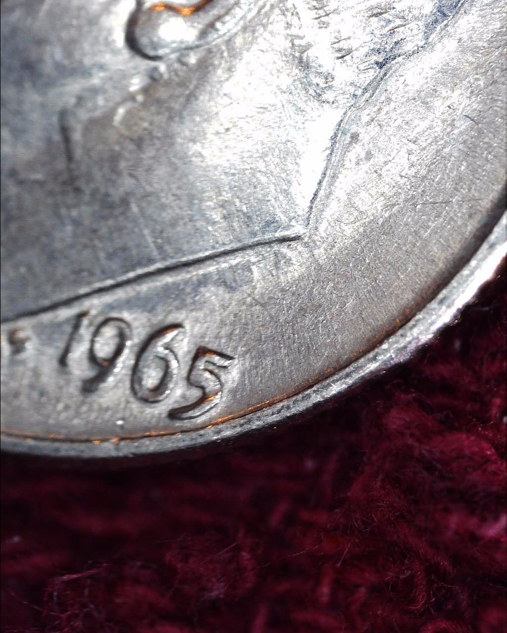 1965---Roosevelt-Dime---Double-Tapped?