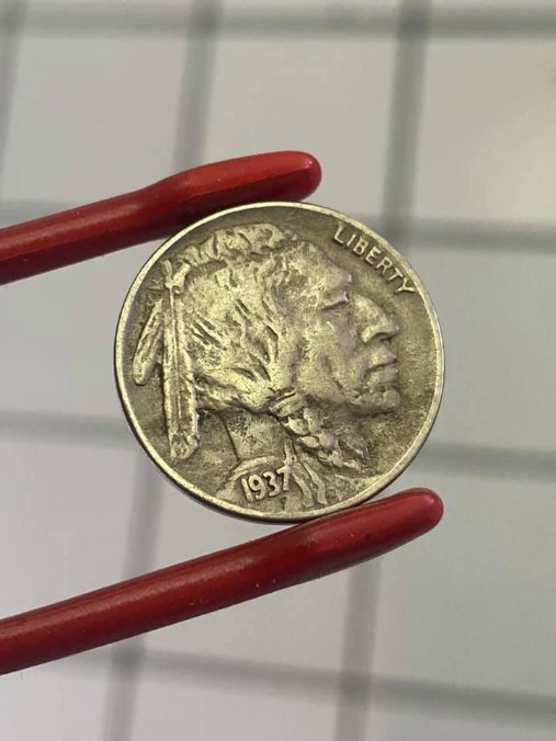 1937-D-3-Legged-Buffalo-Nickel-For-Grade