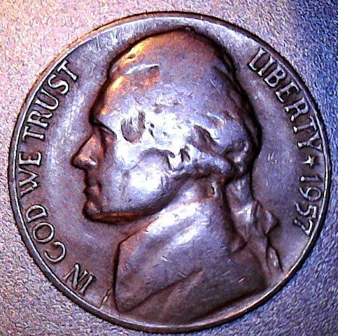 1957-D-Jefferson-Nickel,-Skull-Issue