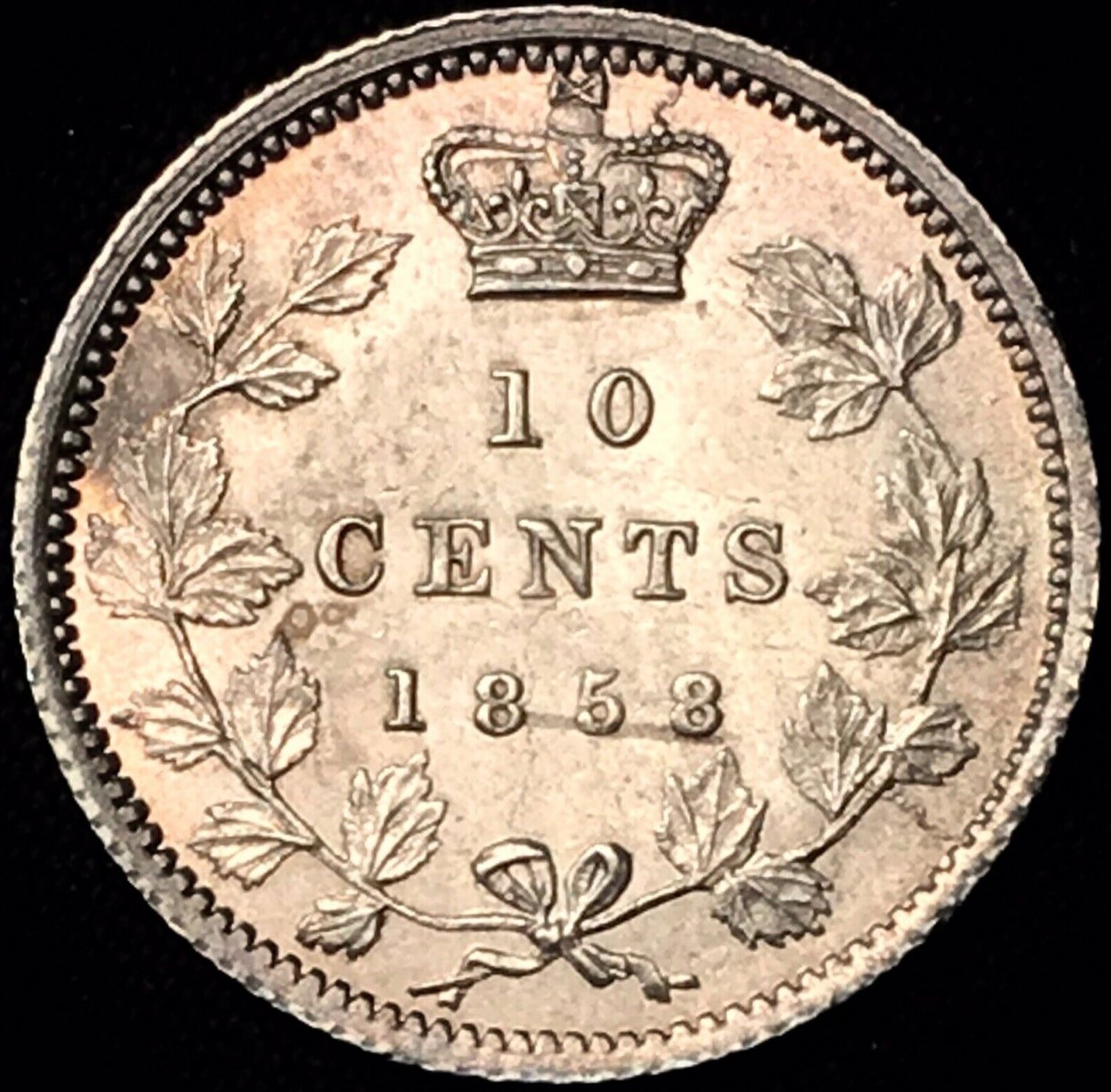 1858-Canada-10-Cent...thoughts-On-Grade?