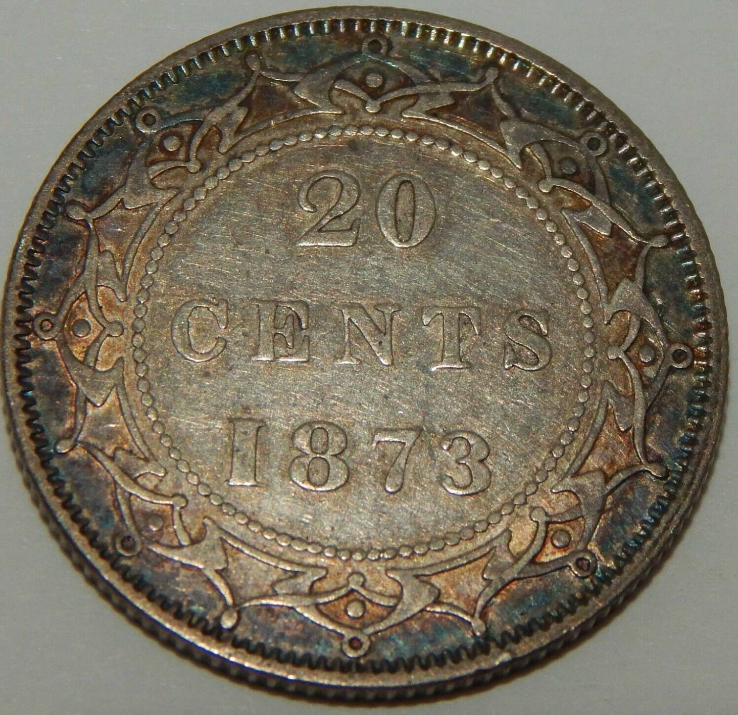 1873-Newfoundland-20-Cent.heart-Is-Breaking-Over-This-One!