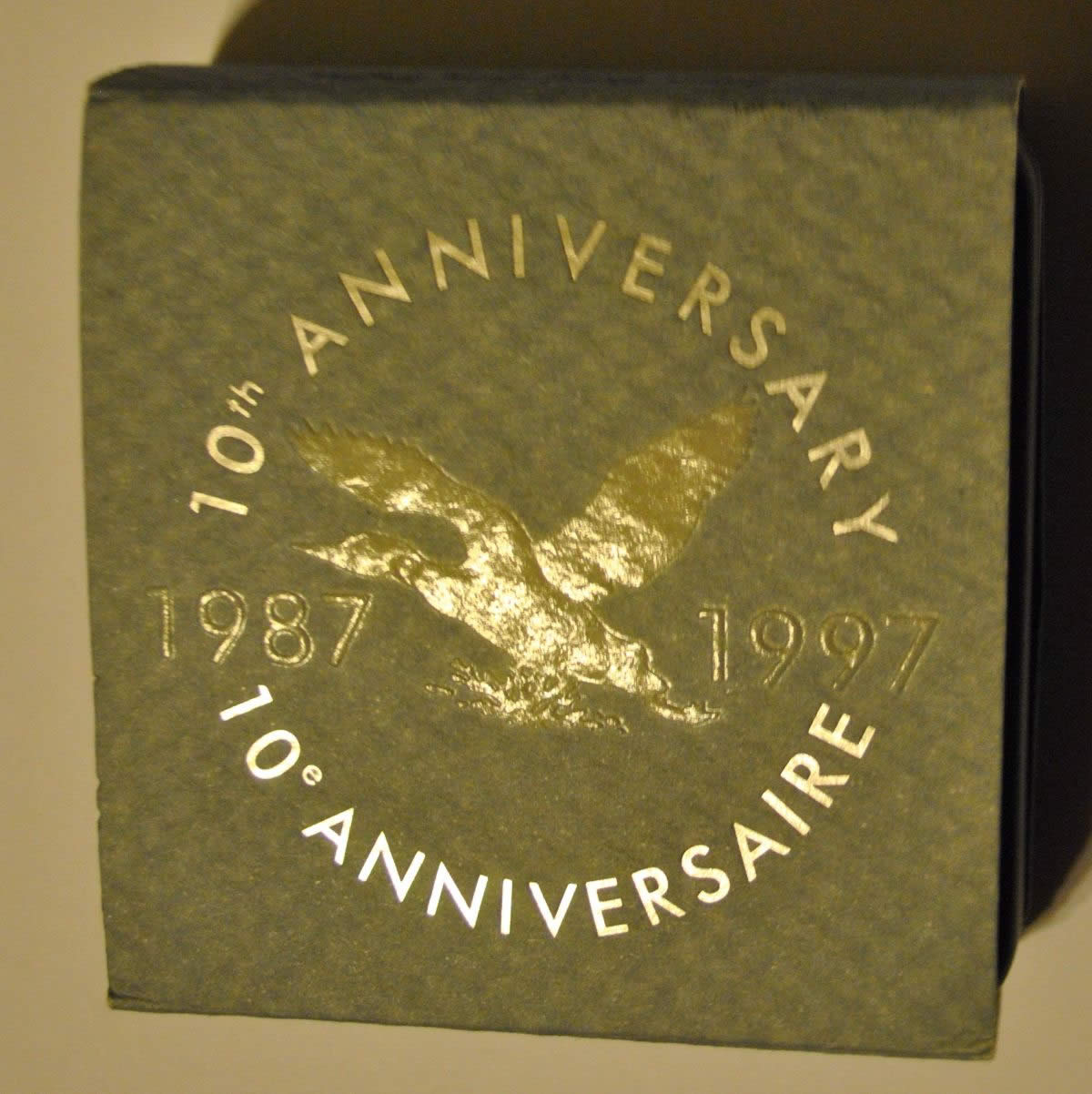 1997-Sterling-Silver-Flying-Loon-10th-Anniversary-Of-The-Loonie