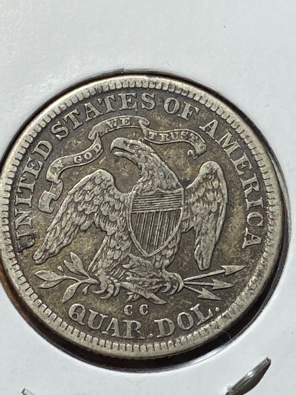 1877-CC-Liberty-Seated-Quarter.-For-Grading