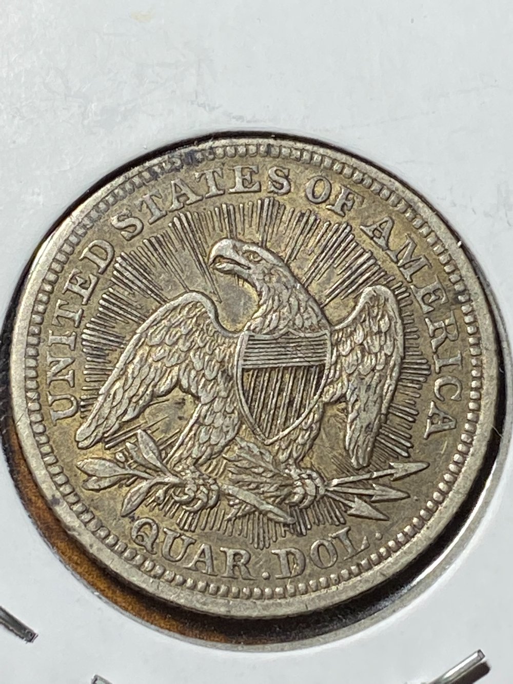 1853-Liberty-Seated-Quarter---For-Grading-Help