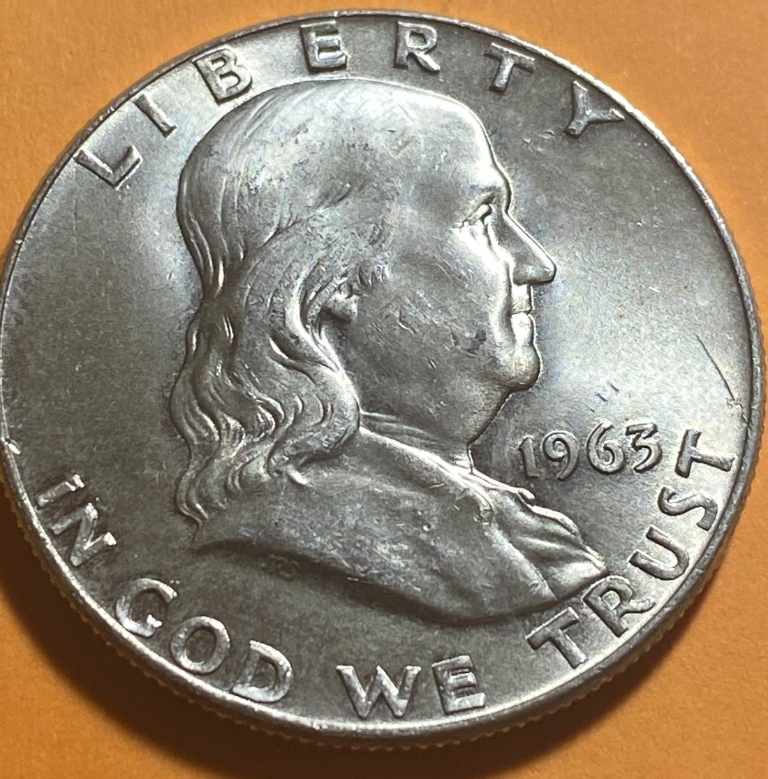 1963-D-Franklin-Half-Dollar-For-Grading