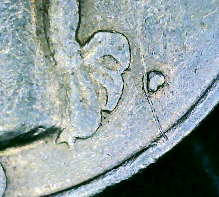 1980-Washington-Quarter-Filled-In-P-And-Possible-Die-Crack-Next-To-It